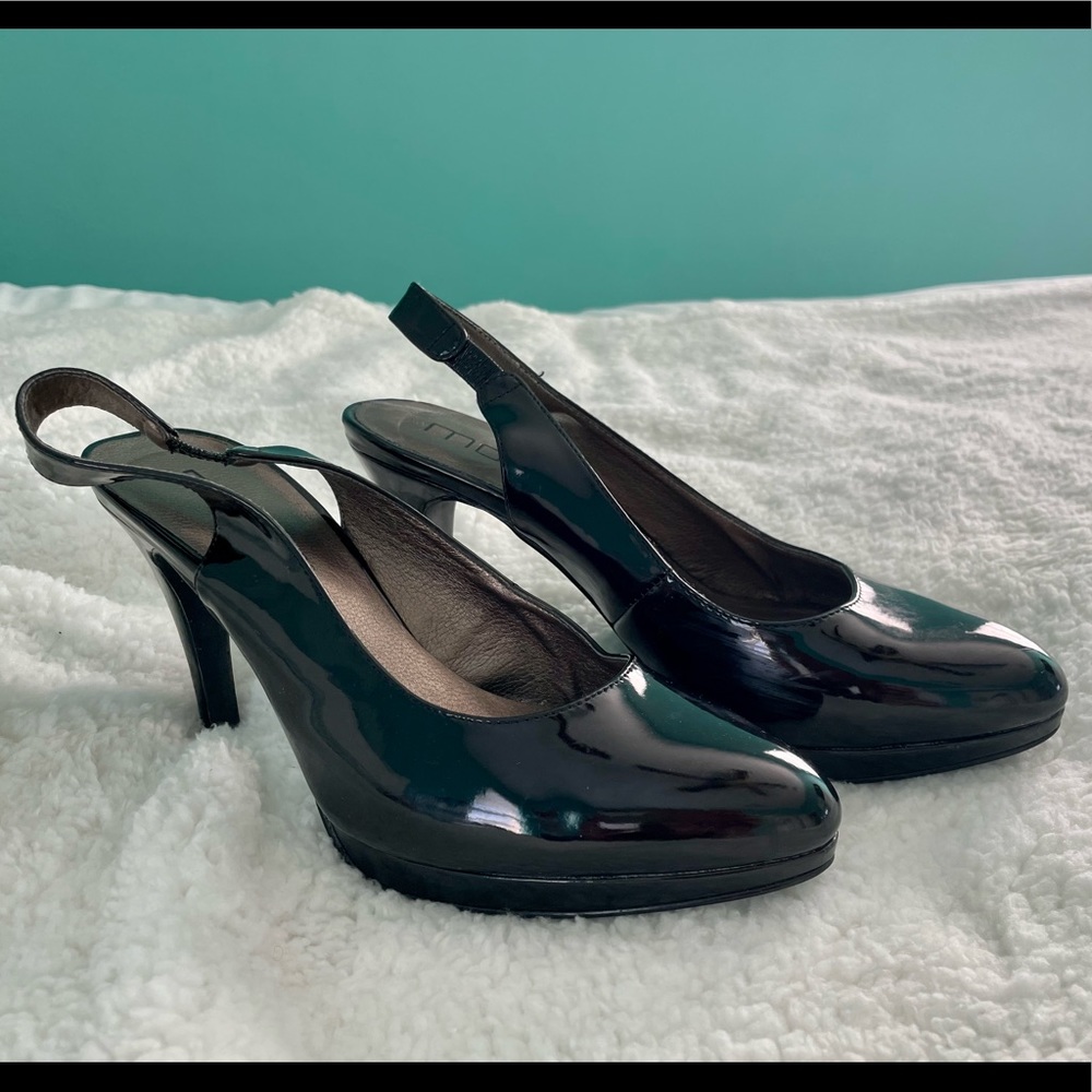 Patent Leather Slingbacks